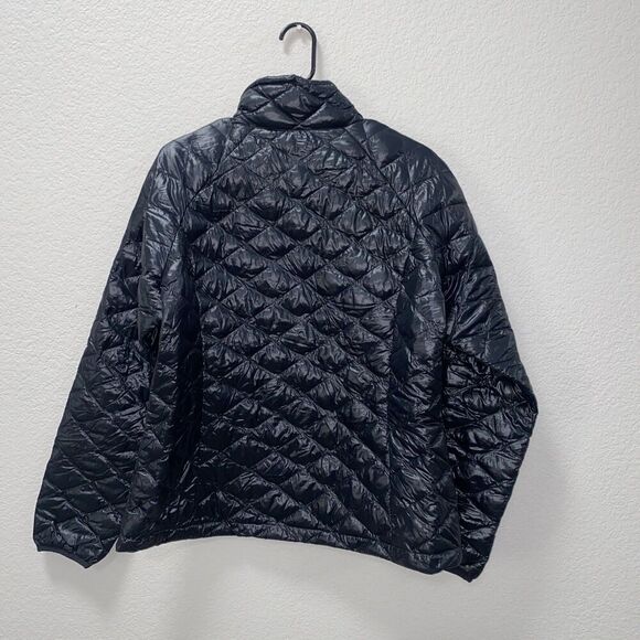 COLUMBIA Sz XL WHITE PINE THERMAL COIL WATERPROOF QUILTED JACKET BLACK - Picture 7 of 12